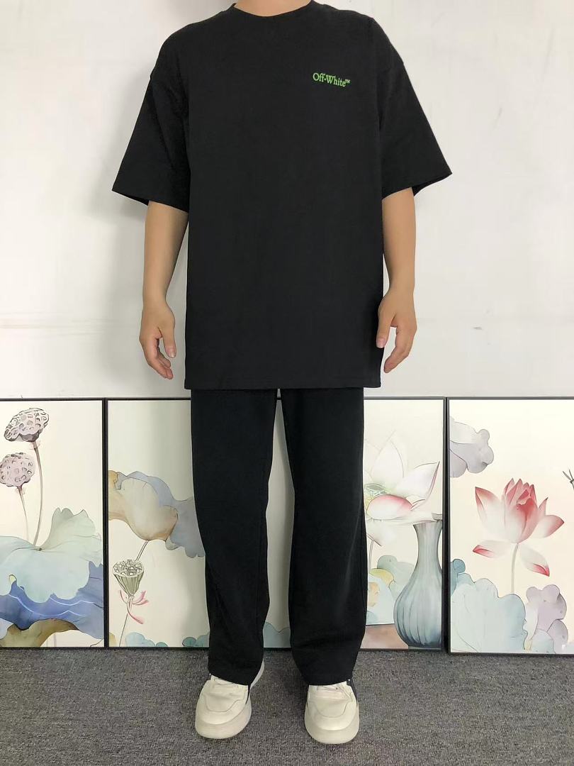Off-White 98 OFF-WHITE T-SHIRT 524231019 (Im 170Cm 60Kg I Wear Size L In The Phot) - Image 3
