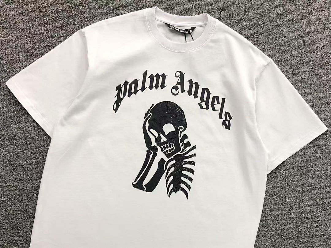 Palm Angels 68 PALM ANGELS T-SHIRT 41060947121 (Im 170Cm 60Kg I Wear Size L In The Phot) - Image 8