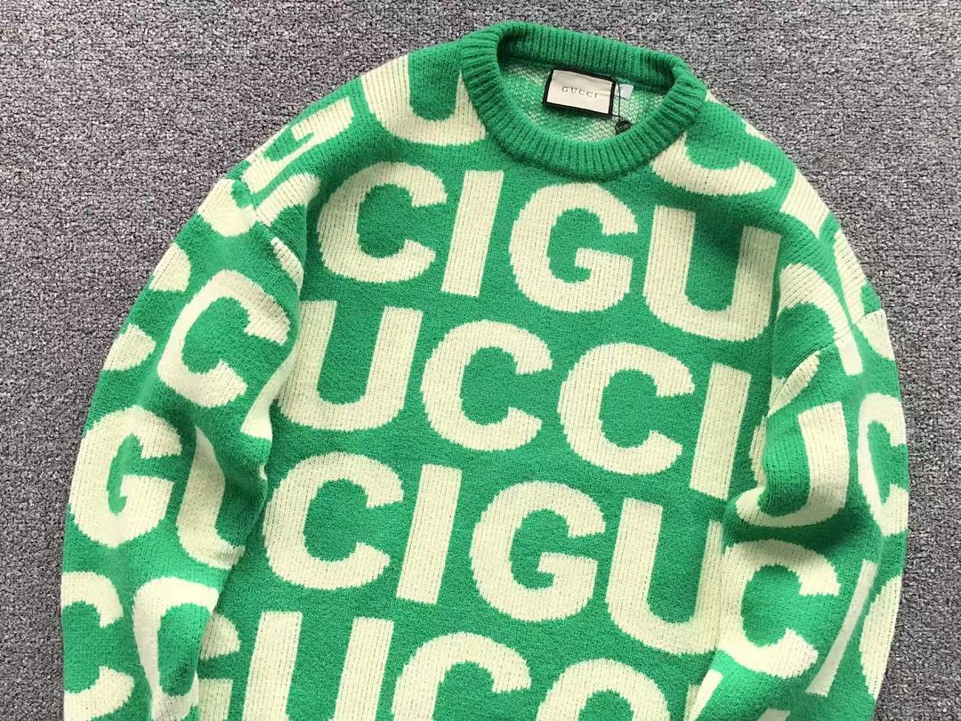 Gucci 168 G⭐C⭐I SWEATER 41101115146 (Im 170Cm 60Kg I Wear Size 2XL In The Phot) - Image 10