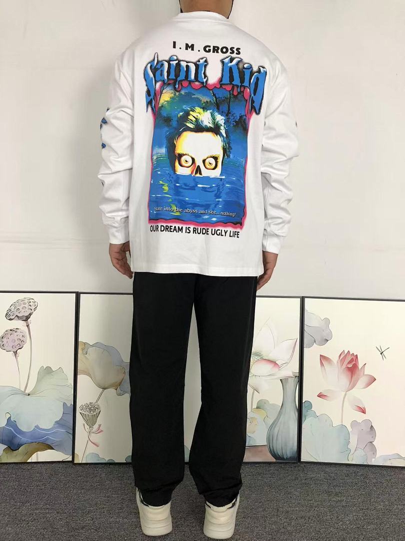Chanel 135 SAINT MICHAEL LONG SLEEVED 3110082417 (Im 170Cm 60Kg I Wear Size S In The Phot) - Image 4