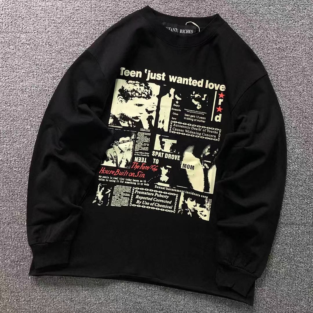 Chanel 98 ENFANTS RICHES DEPRIMES LONG SLEEVED 5211202162 (Im 170Cm 60Kg I Wear Size S In The Phot)