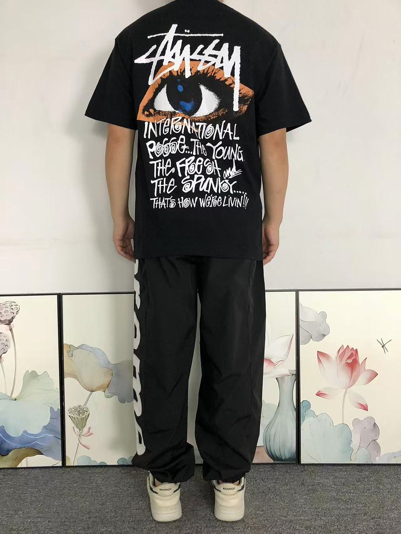 Stussy 72 STUSSY T-SHIRT 52080443182 (Im 170Cm 60Kg I Wear Size M In The Phot) - Image 4