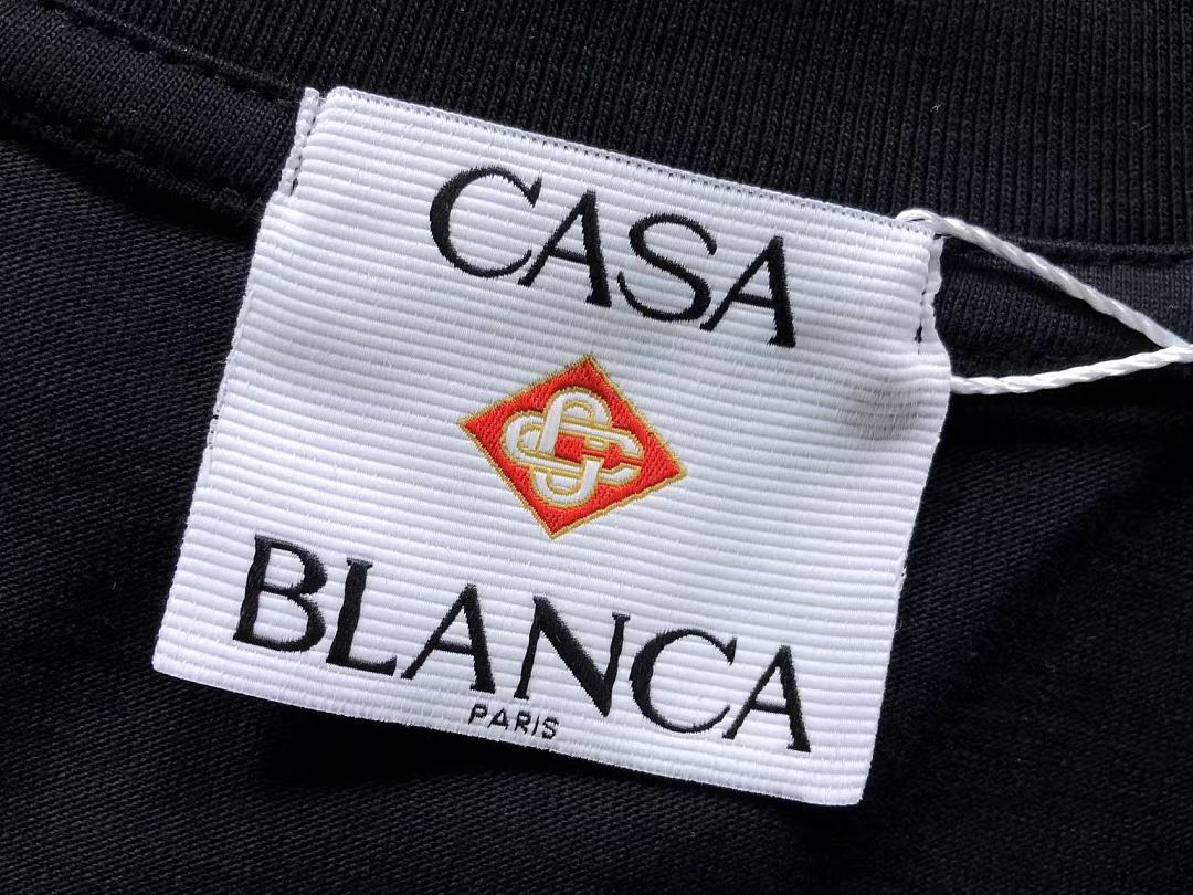 Casablanca 129 CASABLANCA T-SHIRT 3206260111 (Im 170Cm 60Kg I Wear Size S In The Phot) - Image 17