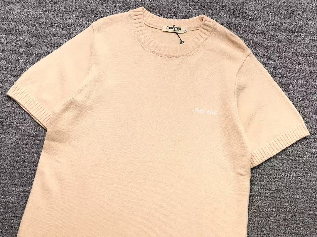 Miu Miu 115 M⭐U T-SHIRT 11082506140 (Im 170Cm 55Kg I Wear Size M In The Phot) - Image 10