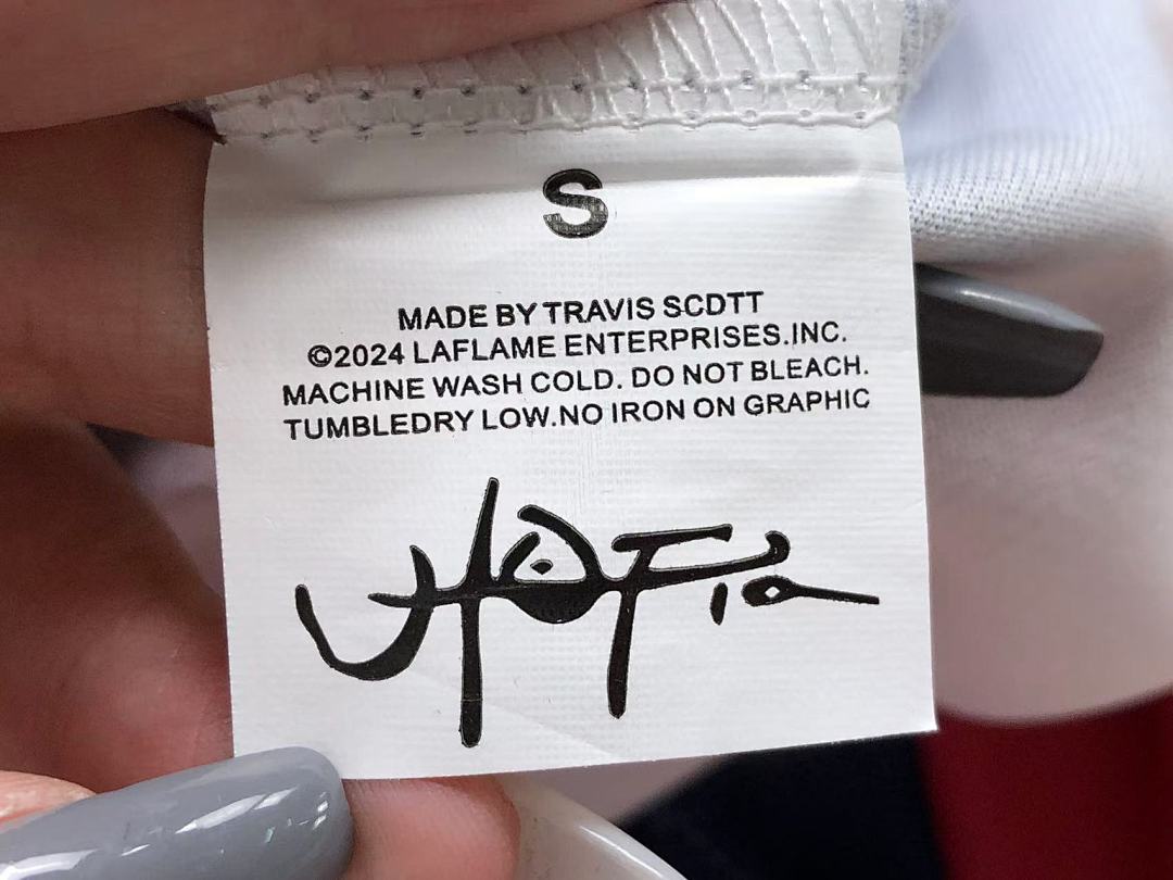Travis Scott 78 FOOTBALL TRAVIS SCOTT T-SHIRT 41061117117 (Im 170Cm 60Kg I Wear Size S In The Phot) - Image 20