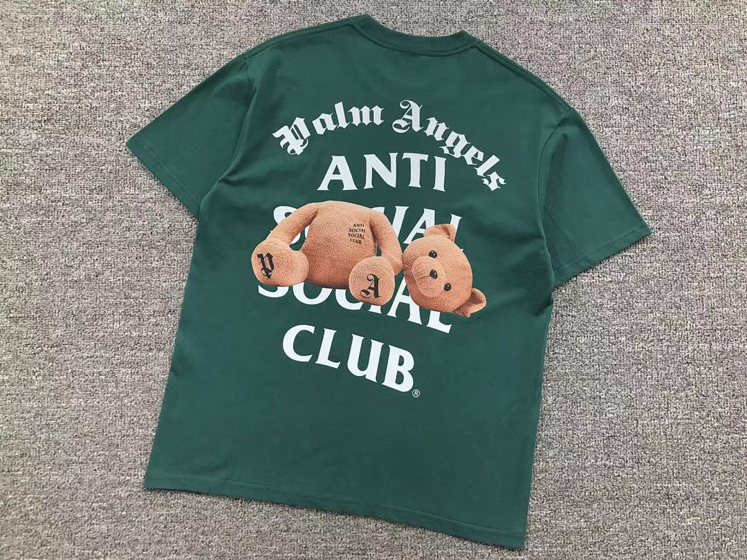 Christian Louboutin 85 ANTI SOCIAL CLUB PALM ANGELS T-SHIRT - Image 8