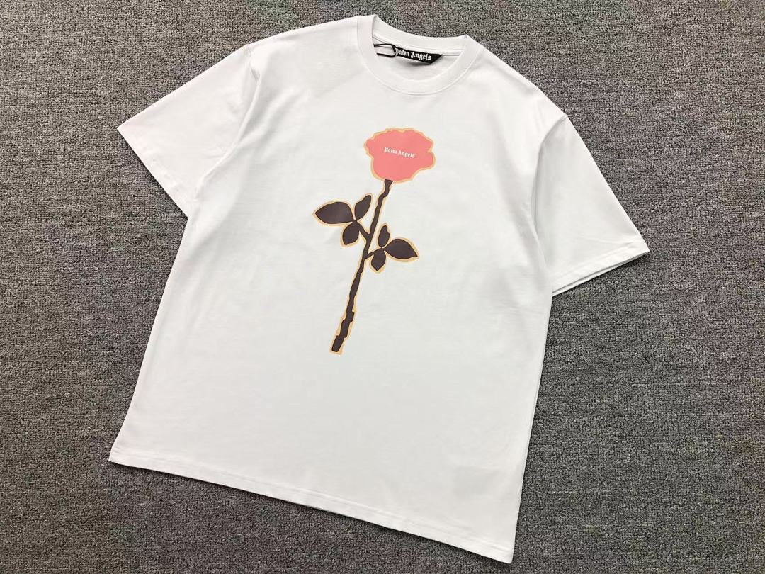Palm Angels 78 PALM ANGELS T-SHIRT 41060925121 (Im 170Cm 60Kg I Wear Size L In The Phot) - Image 7