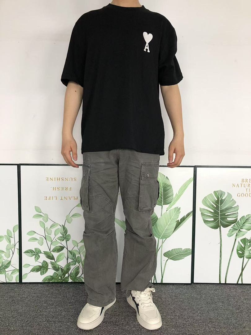 AMI 75 AMI T-SHIRT 413122079 (Im 170Cm 60Kg I Wear Size S In The Phot) - Image 3
