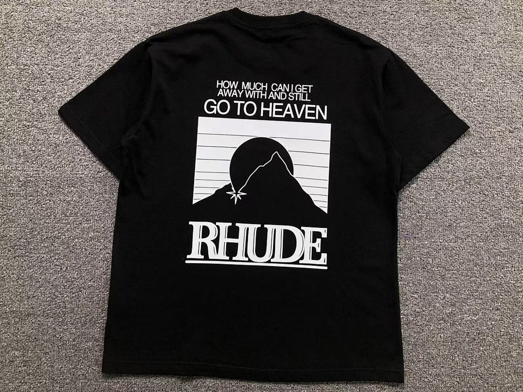 Rhude 98 RHUDE T-SHIRT 3204071817 (Im 170Cm 60Kg I Wear Size S In The Phot) - Image 13