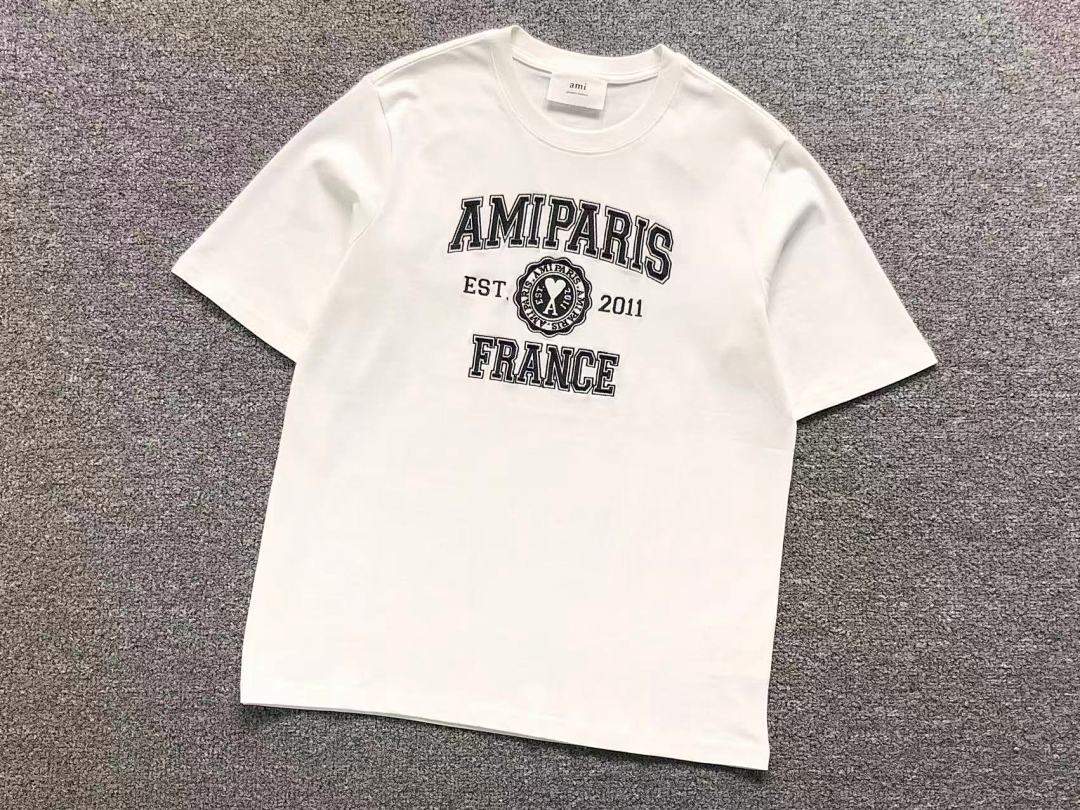 AMI 98 AMI T-SHIRT 21111819125 (Im 170Cm 60Kg I Wear Size S In The Phot) - Image 7