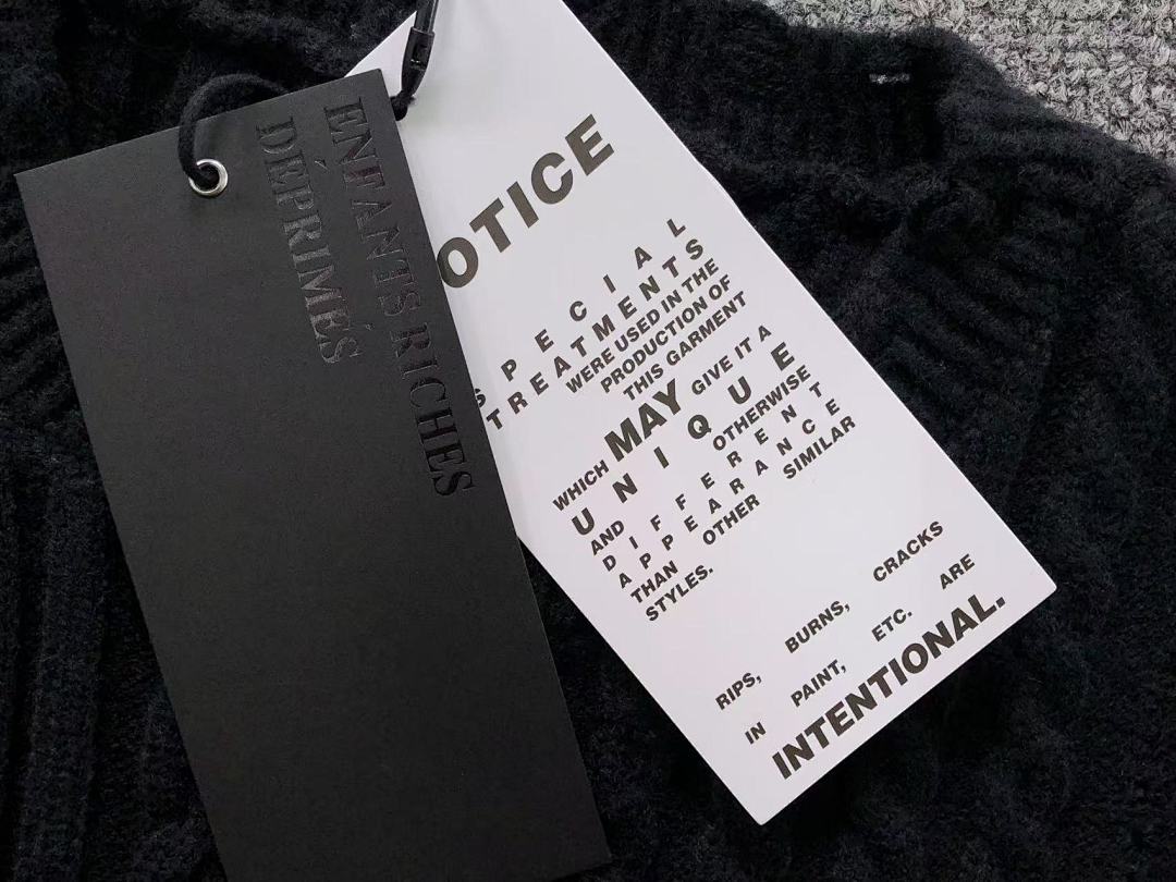 Chanel 128 ENFANTS RICHES DEPRIMES SWEATER 1108211799 (Im 170Cm 60Kg I Wear Size M In The Phot) - Image 11