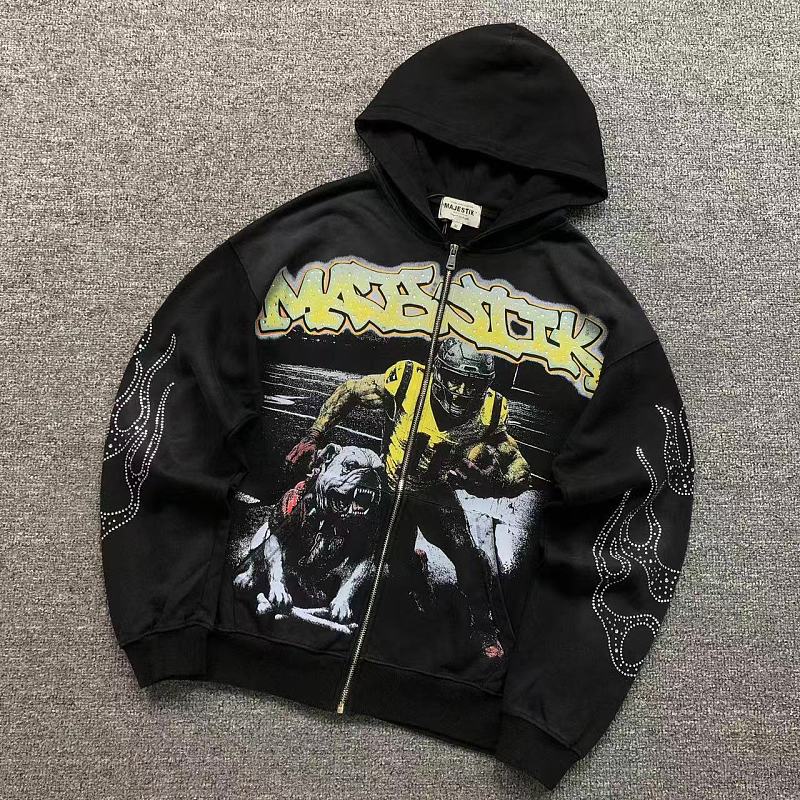 Unbranded 215 MA⭐ES⭐⭐K HOODIE 12860217 (Im 170Cm 60Kg I Wear Size M In The Phot)