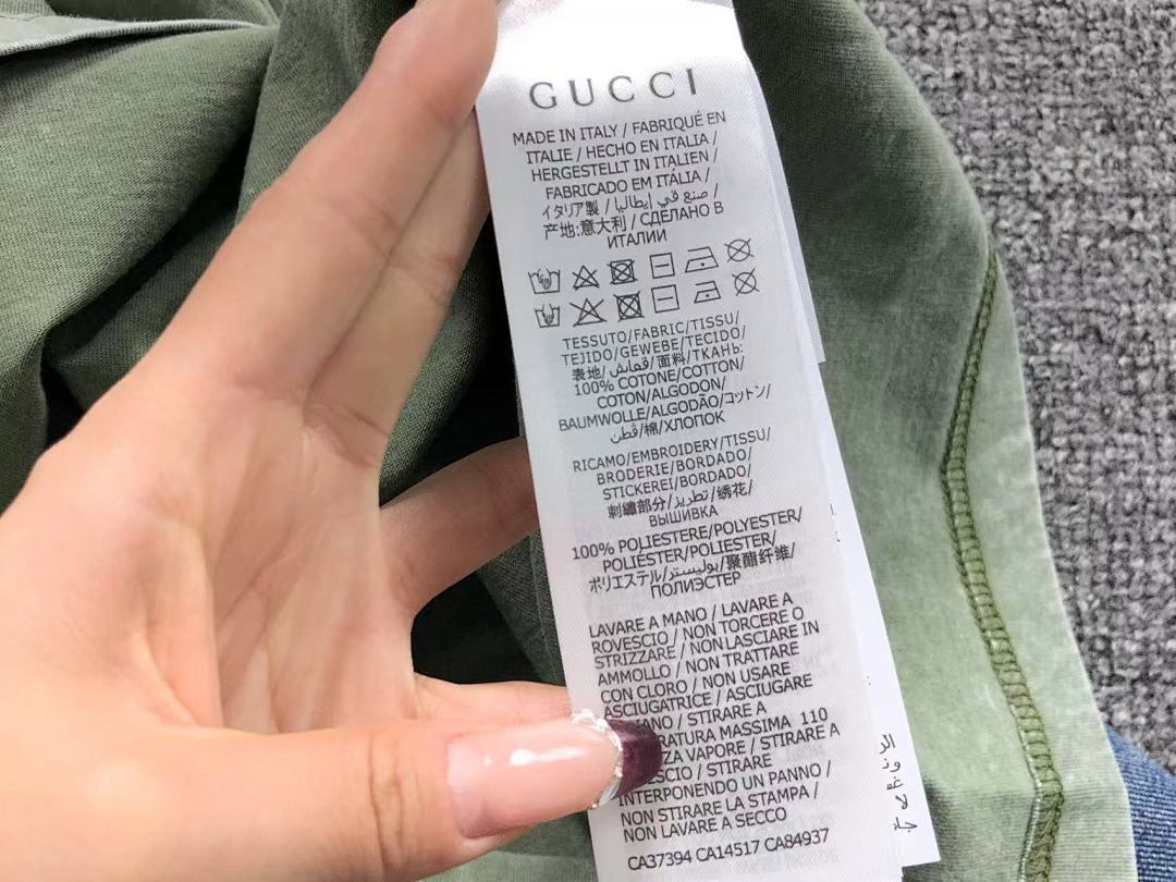 Gucci 95 G⭐C⭐I T-SHIRT 22013004170 (Im 170Cm 60Kg I Wear Size L In The Phot) - Image 16
