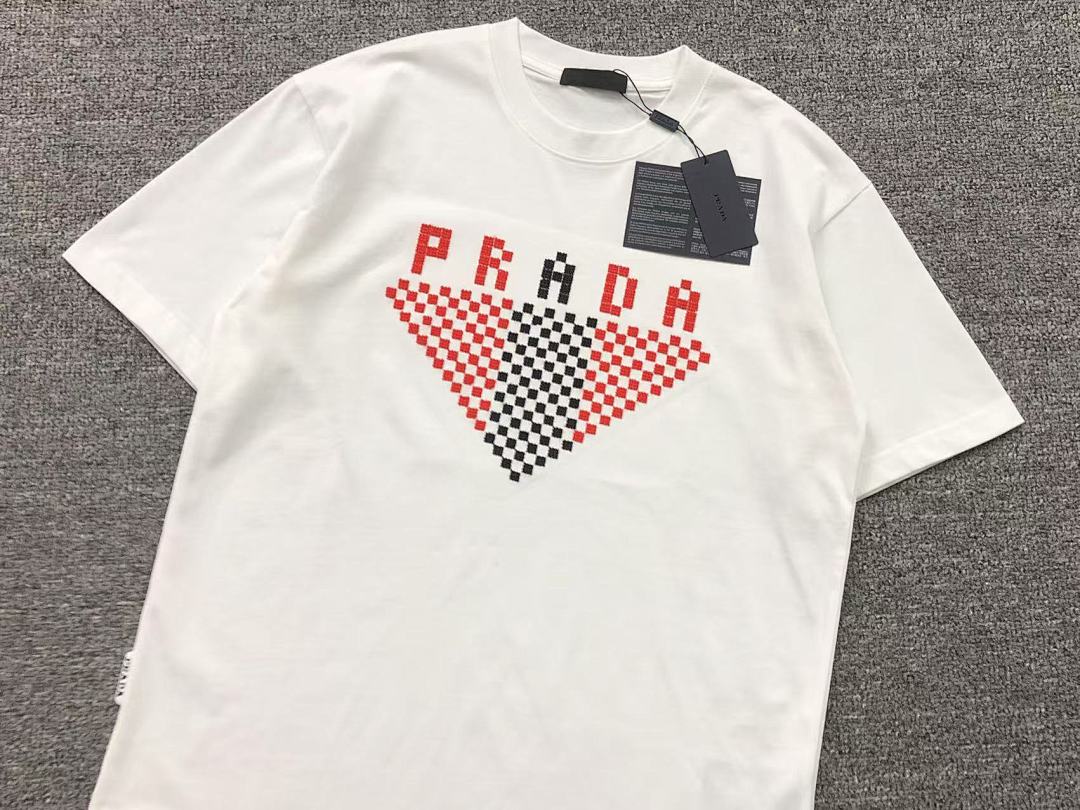 Prada 115 P⭐A⭐A T-SHIRT 520120620 (Im 170Cm 60Kg I Wear Size M In The Phot) - Image 9