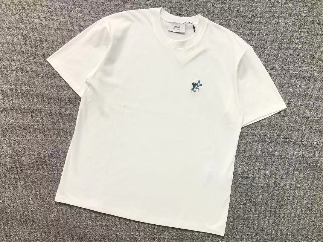 AMI 98 AMI T-SHIRT 3208210721 (Im 170Cm 60Kg I Wear Size M In The Phot) - Image 8