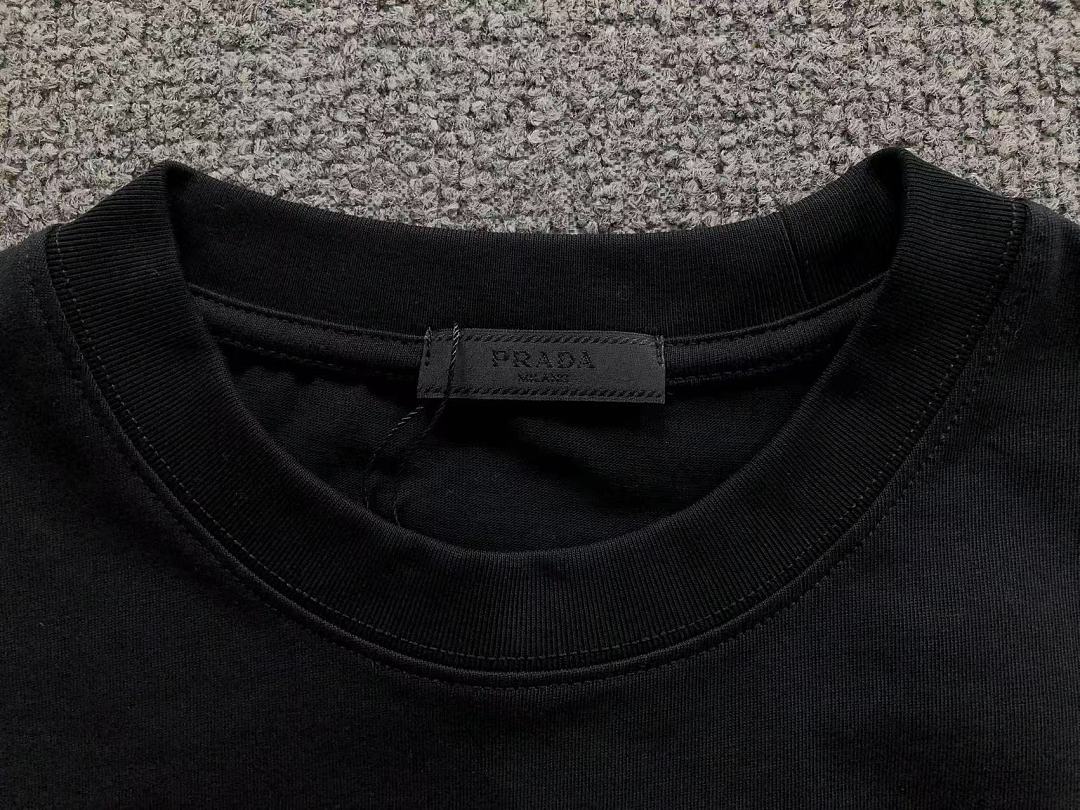 Prada 125 P⭐A⭐A T-SHIRT 2208032415 (Im 170Cm 60Kg I Wear Size S In The Phot) - Image 17