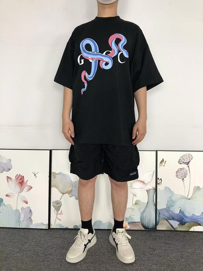Gucci 108 G⭐C⭐I T-SHIRT 5052808110 (Im 170Cm 60Kg I Wear Size L In The Phot) - Image 3