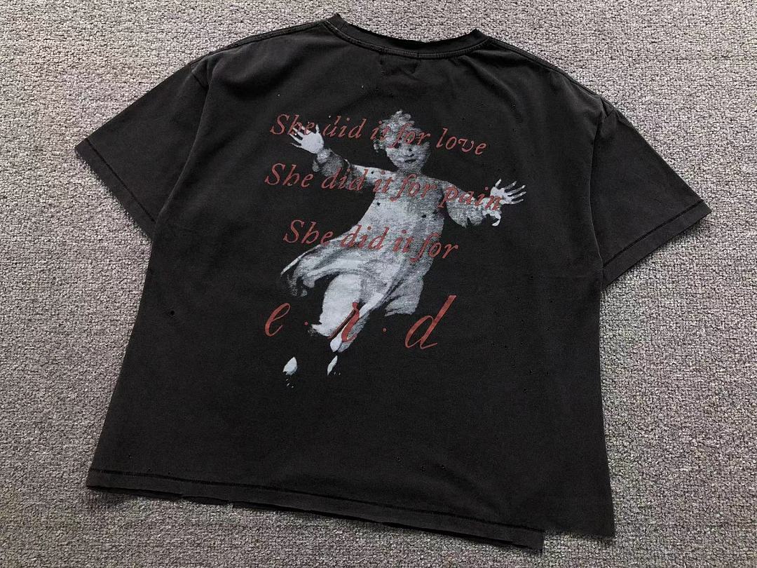Chanel 113 ENFANTS RICHES DEPRIMES T-SHIRT 3207251017 (Im 170Cm 60Kg I Wear Size S In The Phot) - Image 9