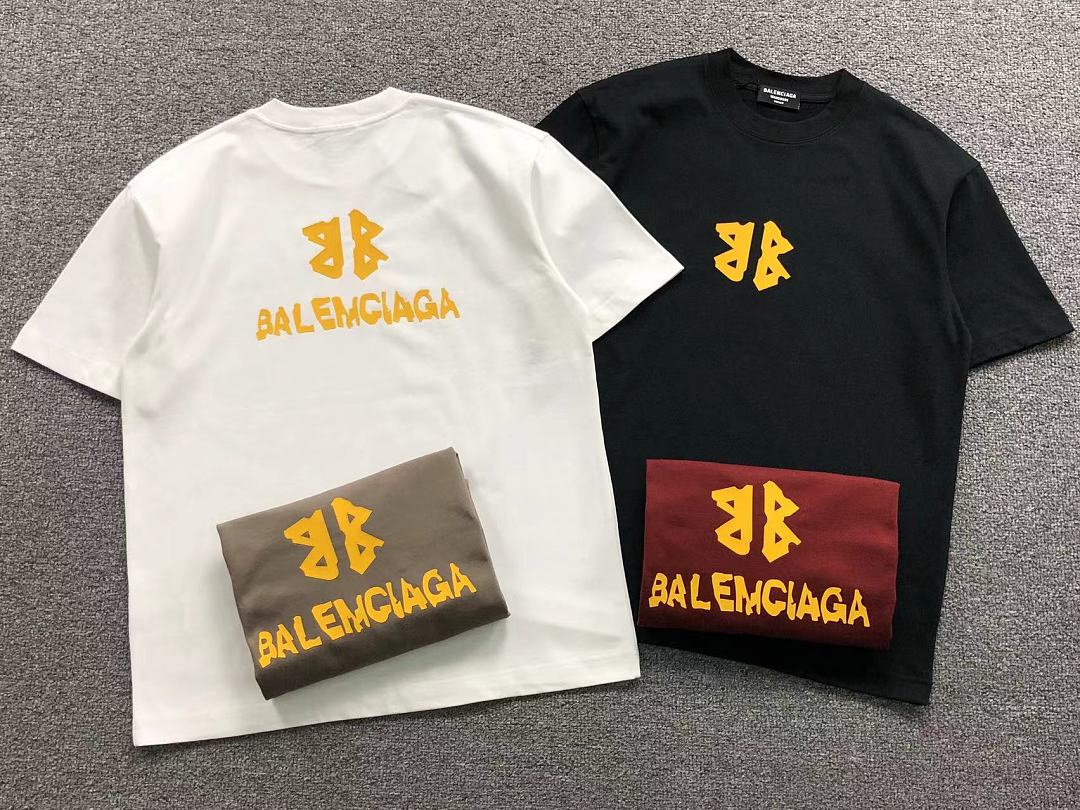 Balenciaga 118 B⭐L⭐⭐⭐IA⭐A T-SHIRT 5241616147 (Im 170Cm 60Kg I Wear Size M In The Phot) - Image 5