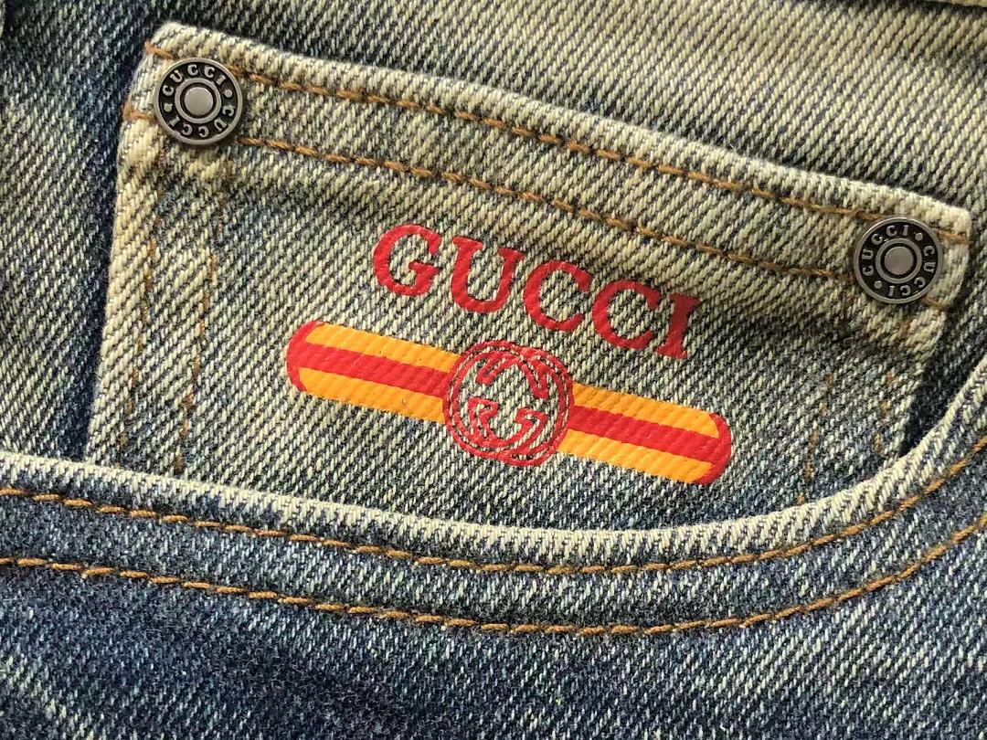 Gucci 175 G⭐C⭐I TROUSRES 2207081401 (Im 170Cm 60Kg I Wear Size 33 In The Phot) - Image 16