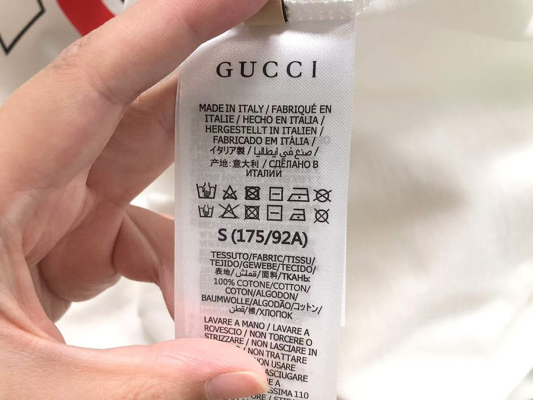Gucci 135 G⭐C⭐I T-SHIRT 22050720125 (Im 170Cm 60Kg I Wear Size S In The Phot) - Image 16