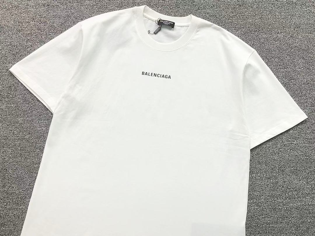 Balenciaga 113 B⭐L⭐⭐⭐IA⭐A T-SHIRT 5207270370 (Im 170Cm 60Kg I Wear Size 2XL In The Phot) - Image 12