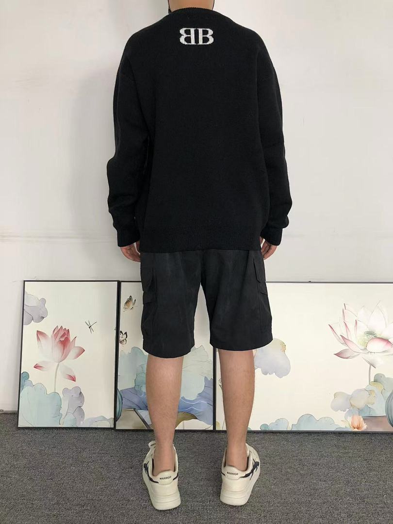Balenciaga 158 B⭐L⭐⭐⭐IA⭐A SWEATER 41082812146 (Im 170Cm 60Kg I Wear Size L In The Phot) - Image 4