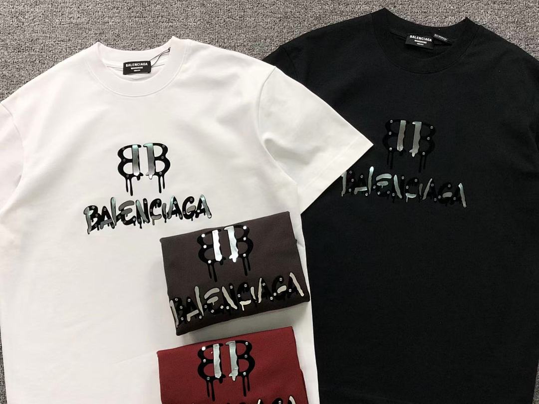 Balenciaga 118 B⭐L⭐⭐⭐IA⭐A T-SHIRT 5211001147 (Im 170Cm 60Kg I Wear Size M In The Phot) - Image 6