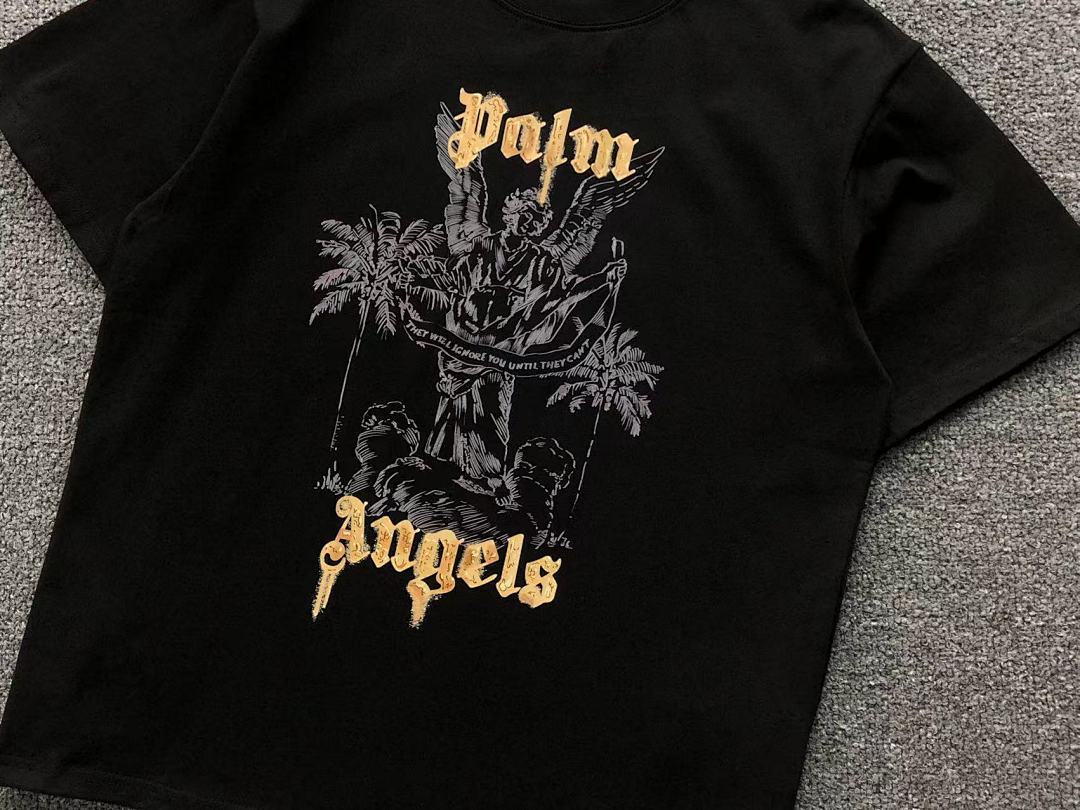 Palm Angels 78 PALM ANGELS T-SHIRT 41070128121 (Im 170Cm 60Kg I Wear Size S In The Phot) - Image 11