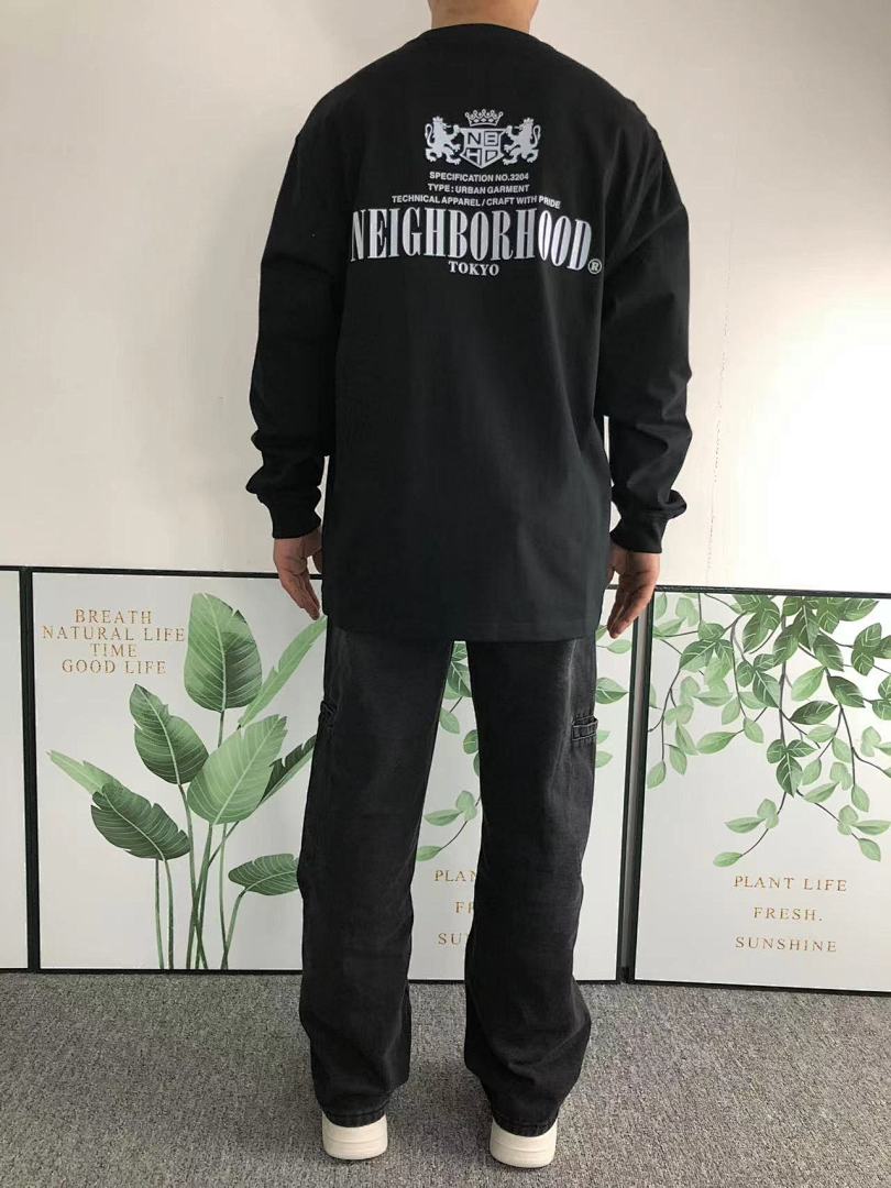 Neighborhood 108 NEIGHBORHOOD LONG SLEEVED 211175702 (Im 170Cm 57Kg I Wear Size M In The Phot) - Image 4