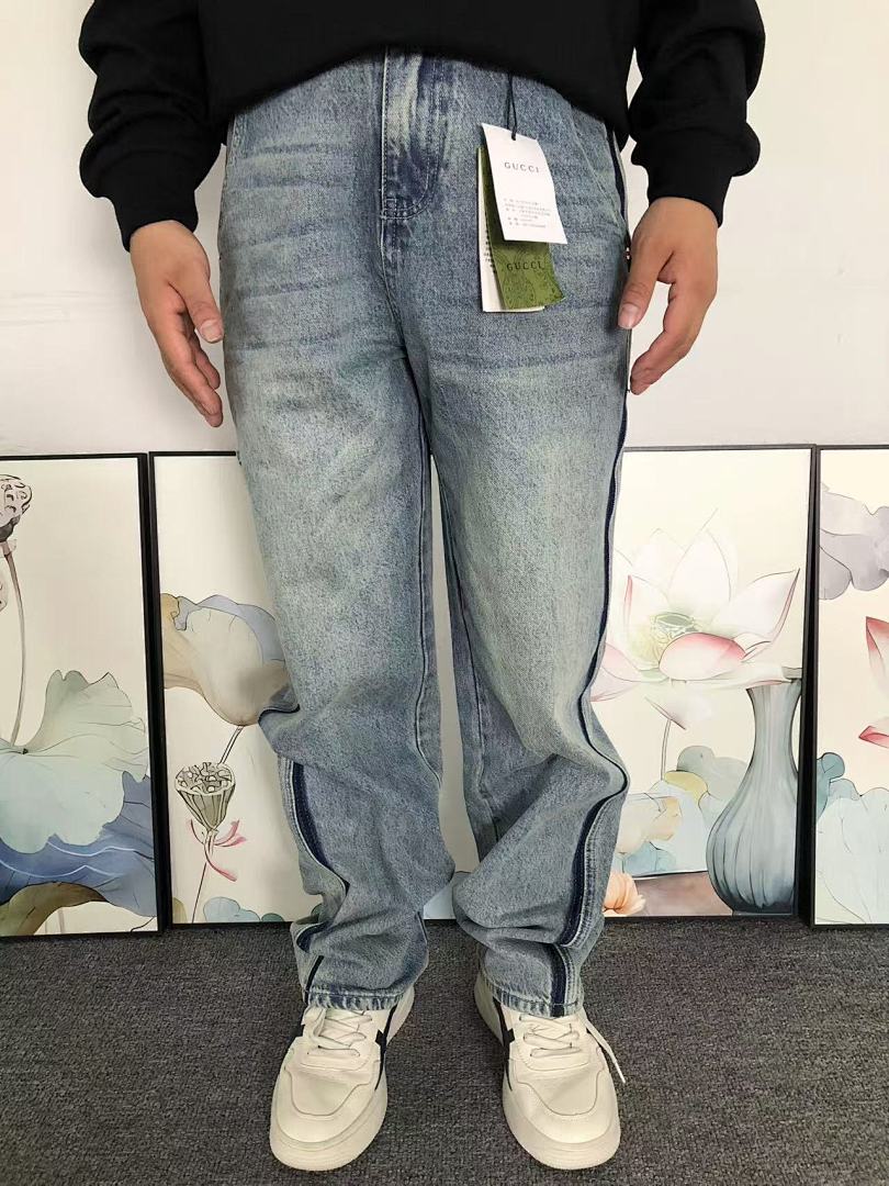 Gucci 218 G⭐C⭐I TROUSERS 5112204106 (Im 170Cm 60Kg I Wear Size S In The Phot) - Image 3