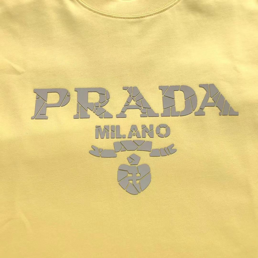 Prada 115 P⭐A⭐A T-SHIRT 5243030147 (Im 170Cm 60Kg I Wear Size M In The Phot) - Image 12
