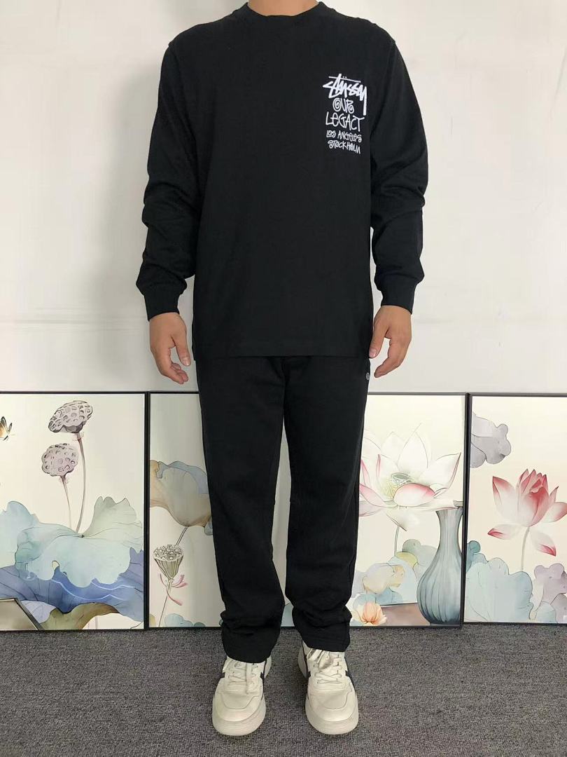 Stussy 115 STUSSY LONG SLEEVED 21101618125 (Im 170Cm 60Kg I Wear Size M In The Phot) - Image 3