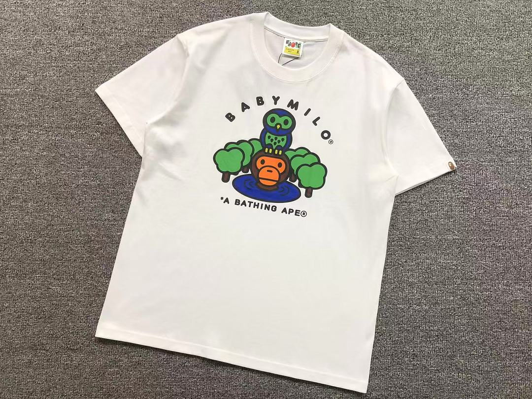 Bape 85 BAPE T-SHIRT 124150531 (Im 170Cm 60Kg I Wear Size L In The Phot) - Image 8
