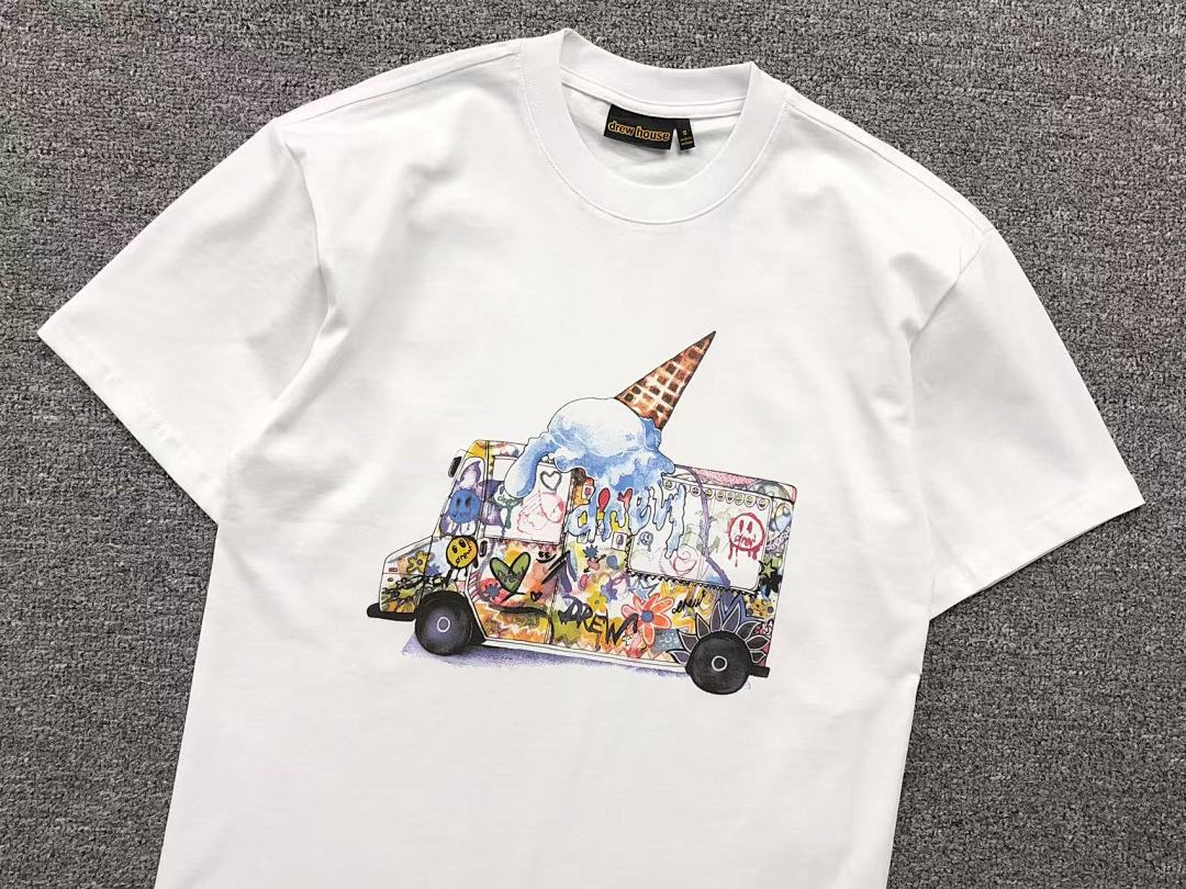 Drew House 98 DREW T-SHIRT 2111160817 (Im 170Cm 57Kg I Wear Size S In The Phot) - Image 7