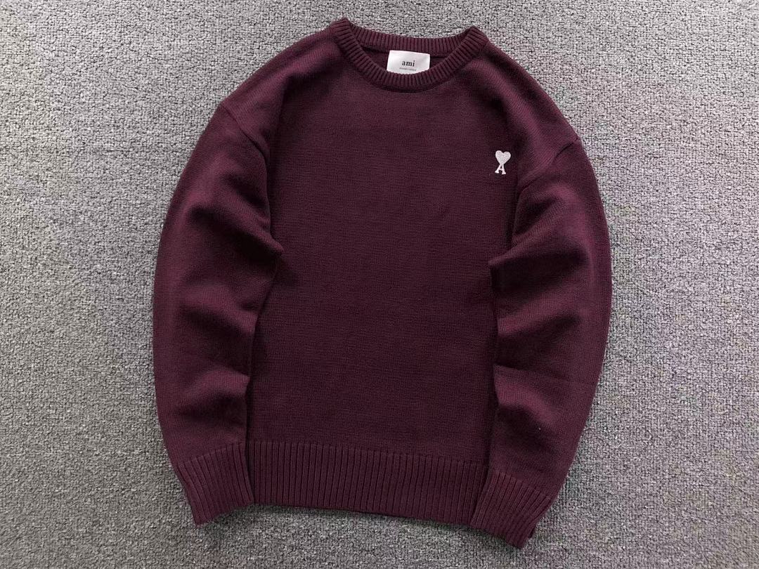 AMI 115 AMI SWEATER 510180688 (Im 170Cm 60Kg I Wear Size S In The Phot) - Image 28