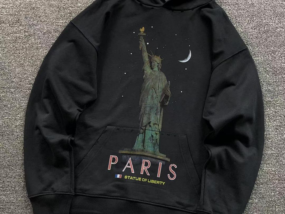 Balenciaga 258 B⭐L⭐⭐⭐IA⭐A HOODIE 31010043521 (Im 170Cm 60Kg I Wear Size M In The Phot) - Image 7