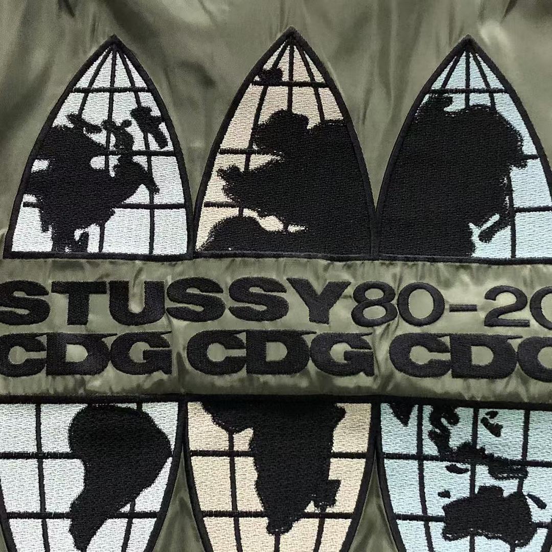 Comme des Garcons 218 STUSSY CDG JACKET 4208031177 (Im 170Cm 60Kg I Wear Size L In The Phot) - Image 9