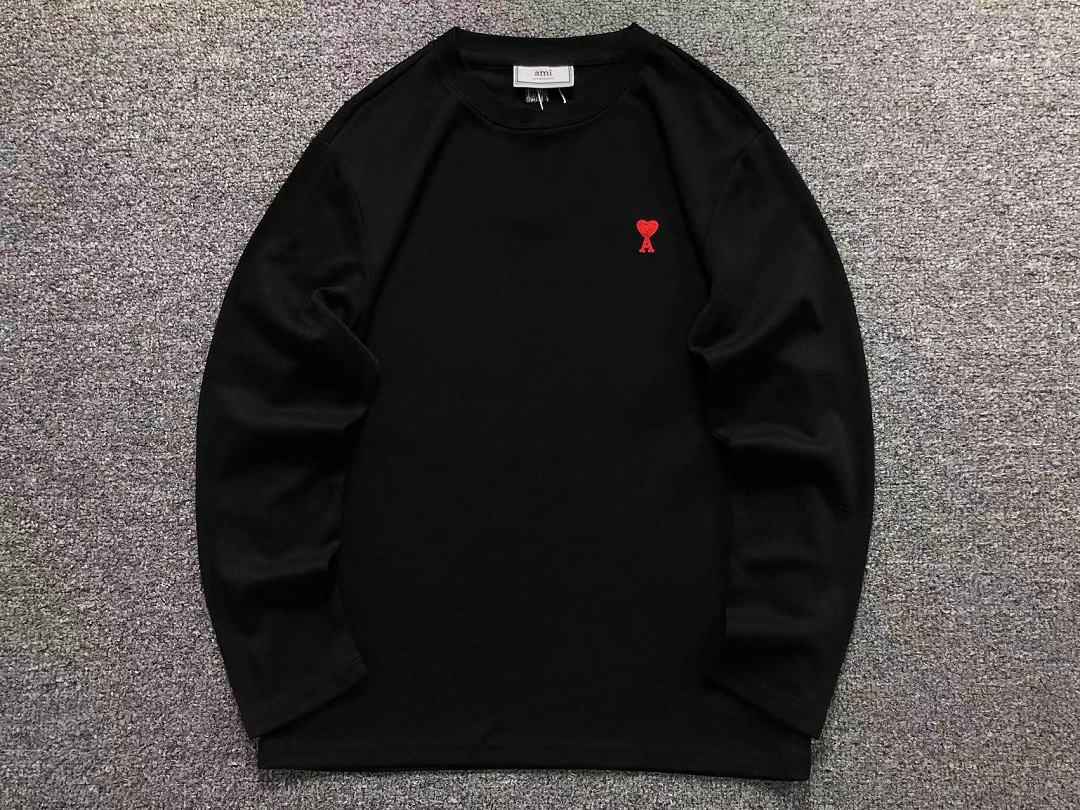 AMI 105 AMI LONG SLEEVED 3208070603 (Im 170Cm 60Kg I Wear Size L In The Phot) - Image 17