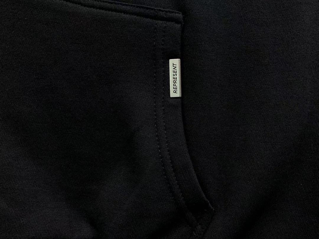Represent 128 REPRESENT HOODIE 1109261368 (Im 170Cm 60Kg I Wear Size S In The Phot) - Image 16