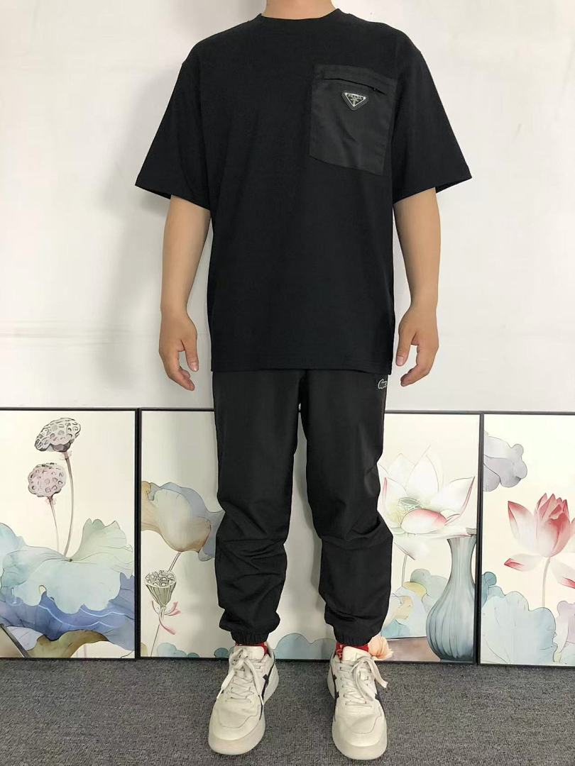 Prada 165 P⭐A⭐A T-SHIRT 2203274205 (Im 170Cm 60Kg I Wear Size S In The Phot) - Image 3
