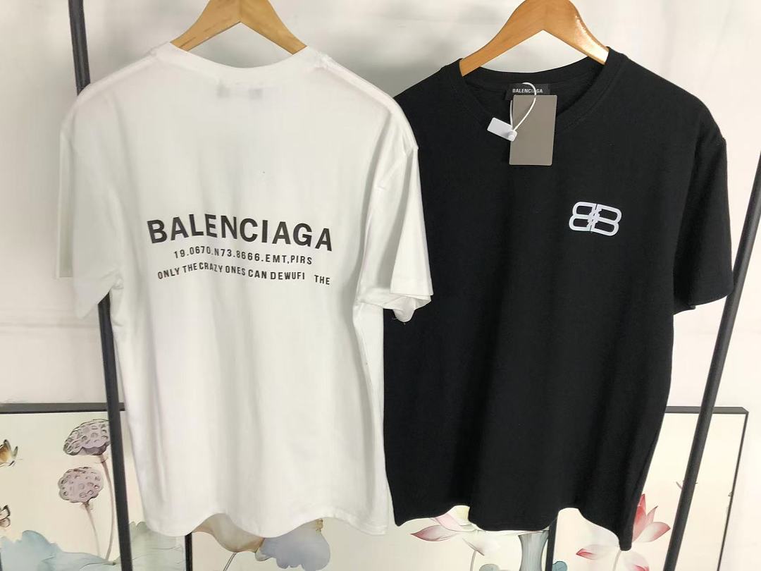 Balenciaga 115 B⭐L⭐⭐⭐IA⭐A T-SHIRT 22051326172 (Im 170Cm 60Kg I Wear Size L In The Phot) - Image 24