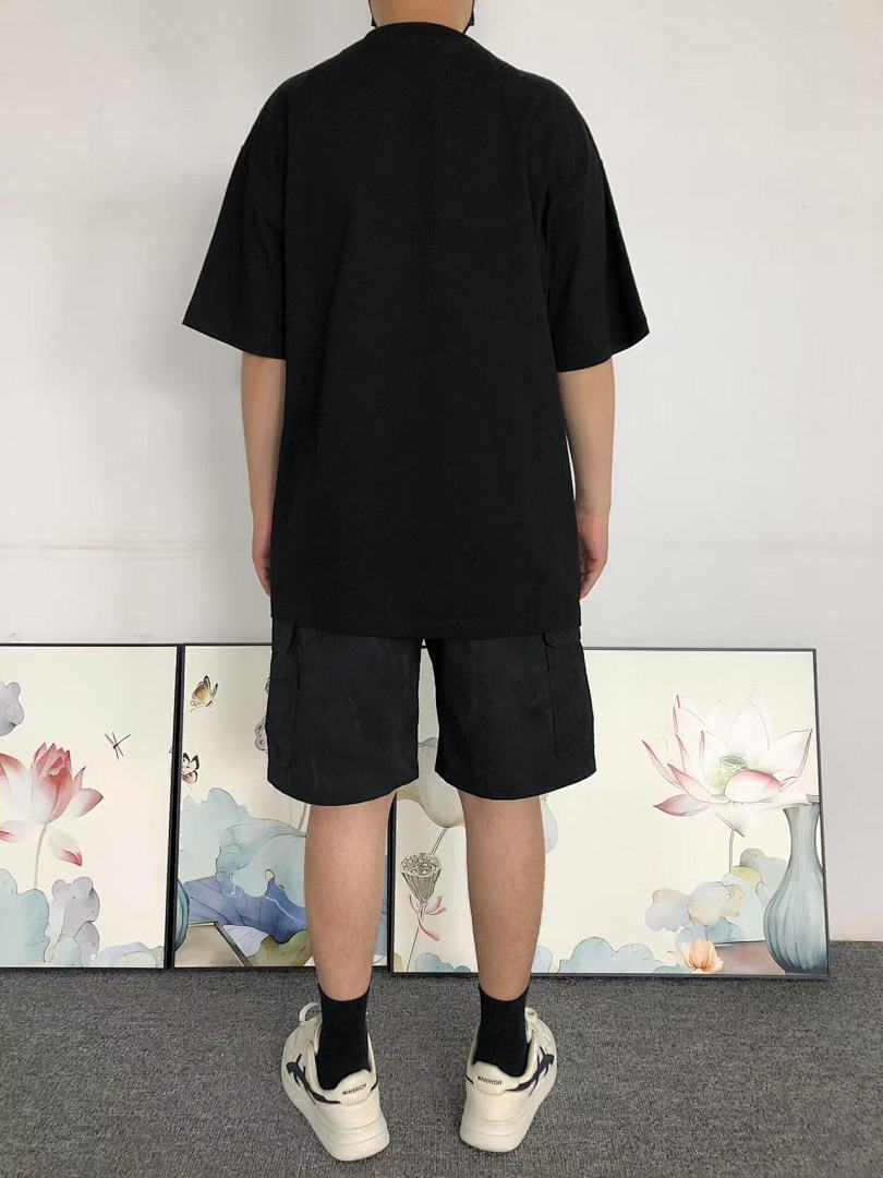 Balenciaga 108 B⭐L⭐⭐⭐IA⭐A T-SHIRT 41081907133 (Im 170Cm 60Kg I Wear Size XL In The Phot) - Image 4