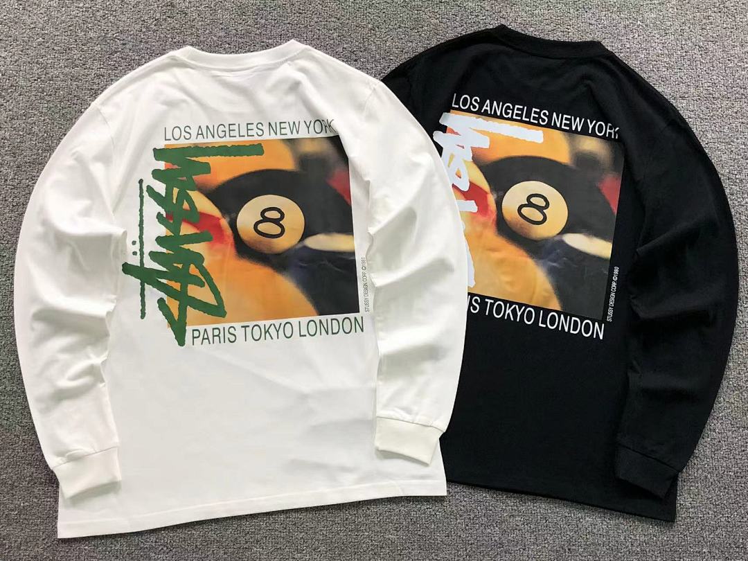 Stussy 95 STUSSY LONG SLEEVED 582005123 (Im 170Cm 60Kg I Wear Size M In The Phot) - Image 5