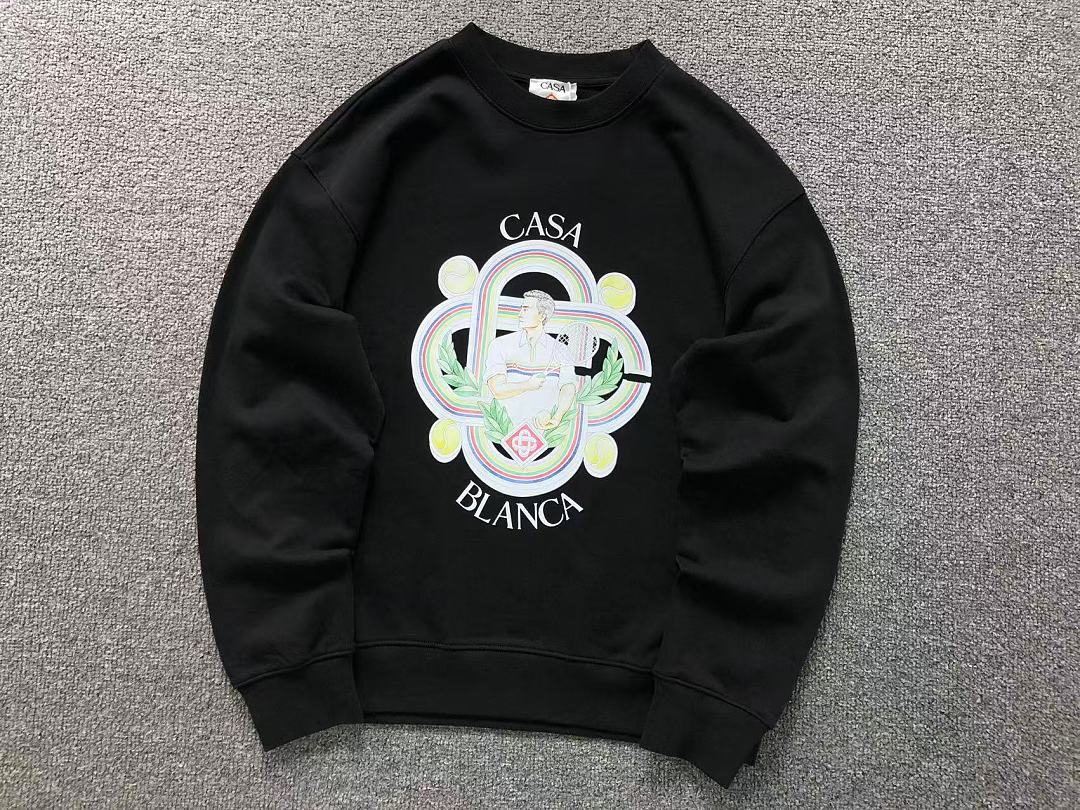 Casablanca 135 CASABLANCA HOODIE 3208090821 (Im 170Cm 60Kg I Wear Size M In The Phot) - Image 9
