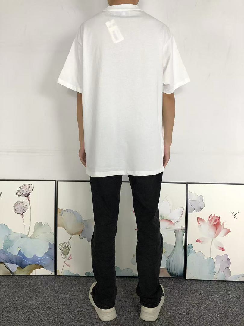 AMI 95 AMI T-SHIRT 3205070821 (Im 170Cm 60Kg I Wear Size L In The Phot) - Image 4