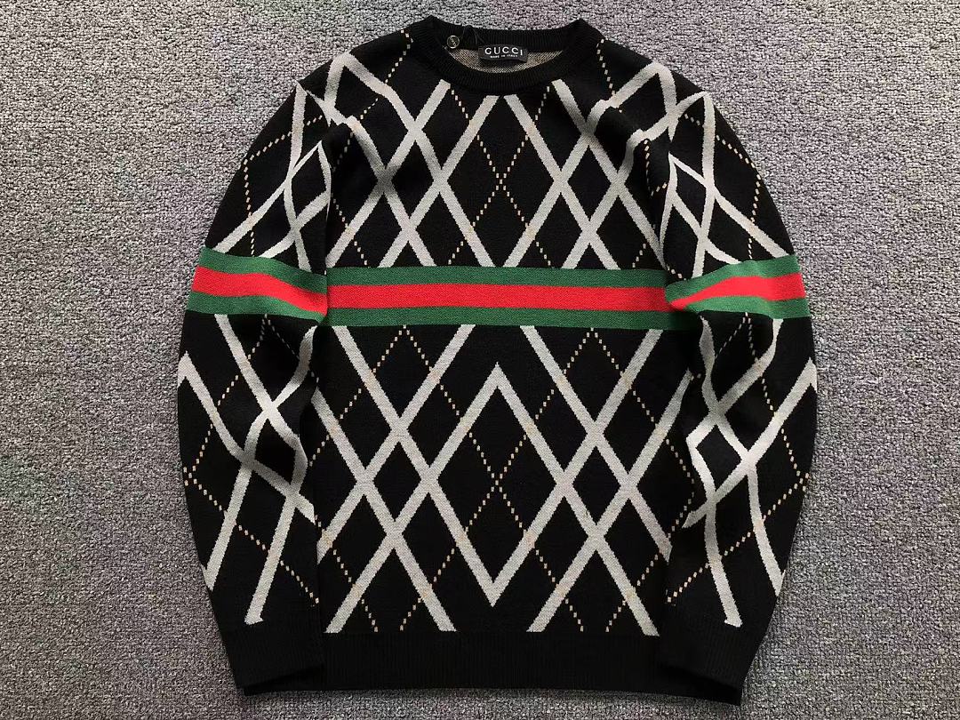 Gucci 208 G⭐C⭐I SWEATER 3208112021 (Im 170Cm 60Kg I Wear Size L In The Phot) - Image 9