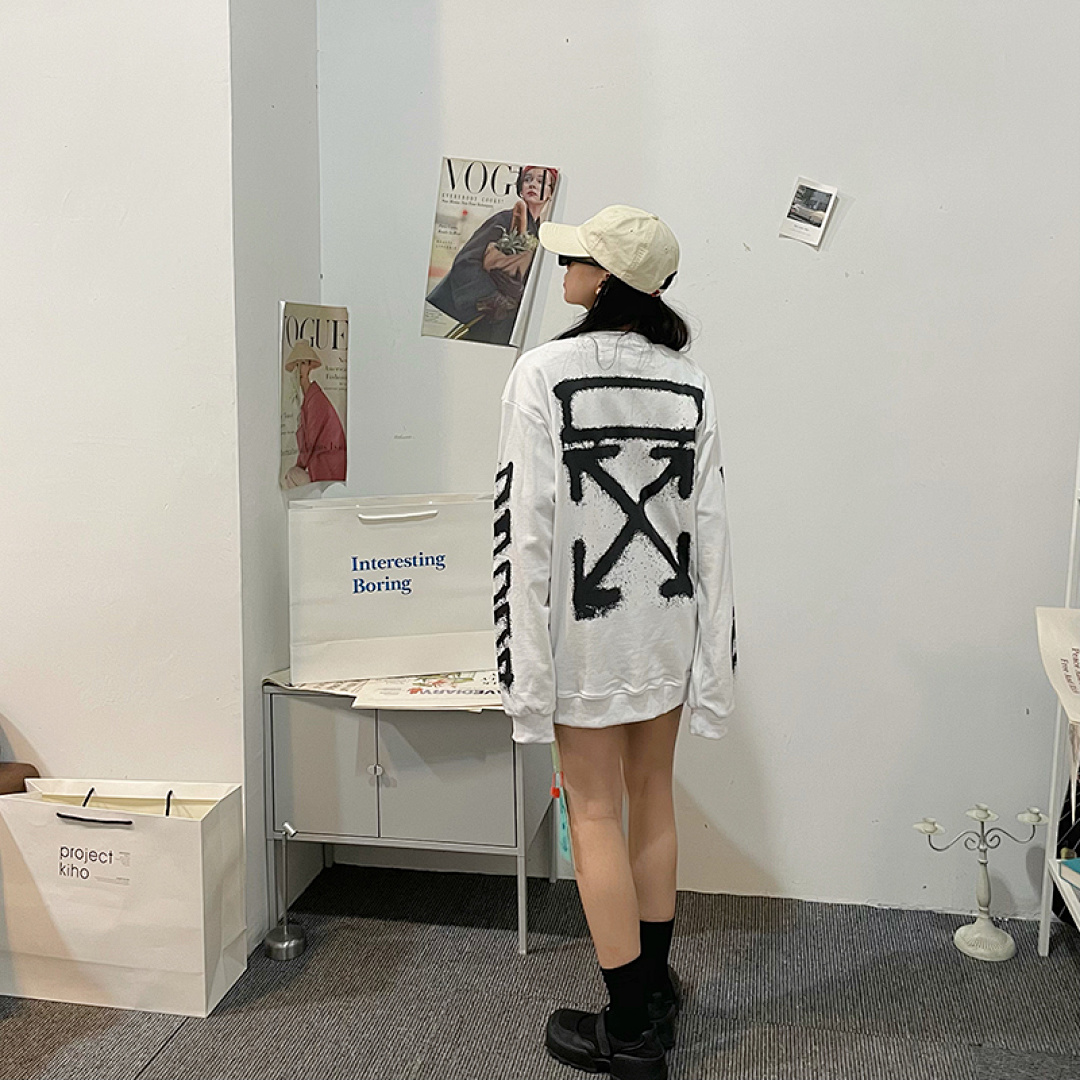 Off-White 98 OFF-WHITE (WHITE HOODIE) - Image 51