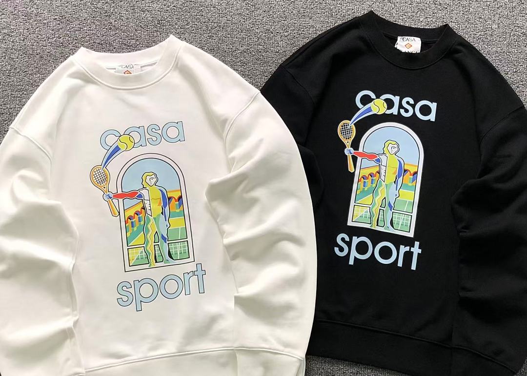 Casablanca 135 CASABLANCA HOODIE 3208090421 (Im 170Cm 60Kg I Wear Size M In The Phot) - Image 6