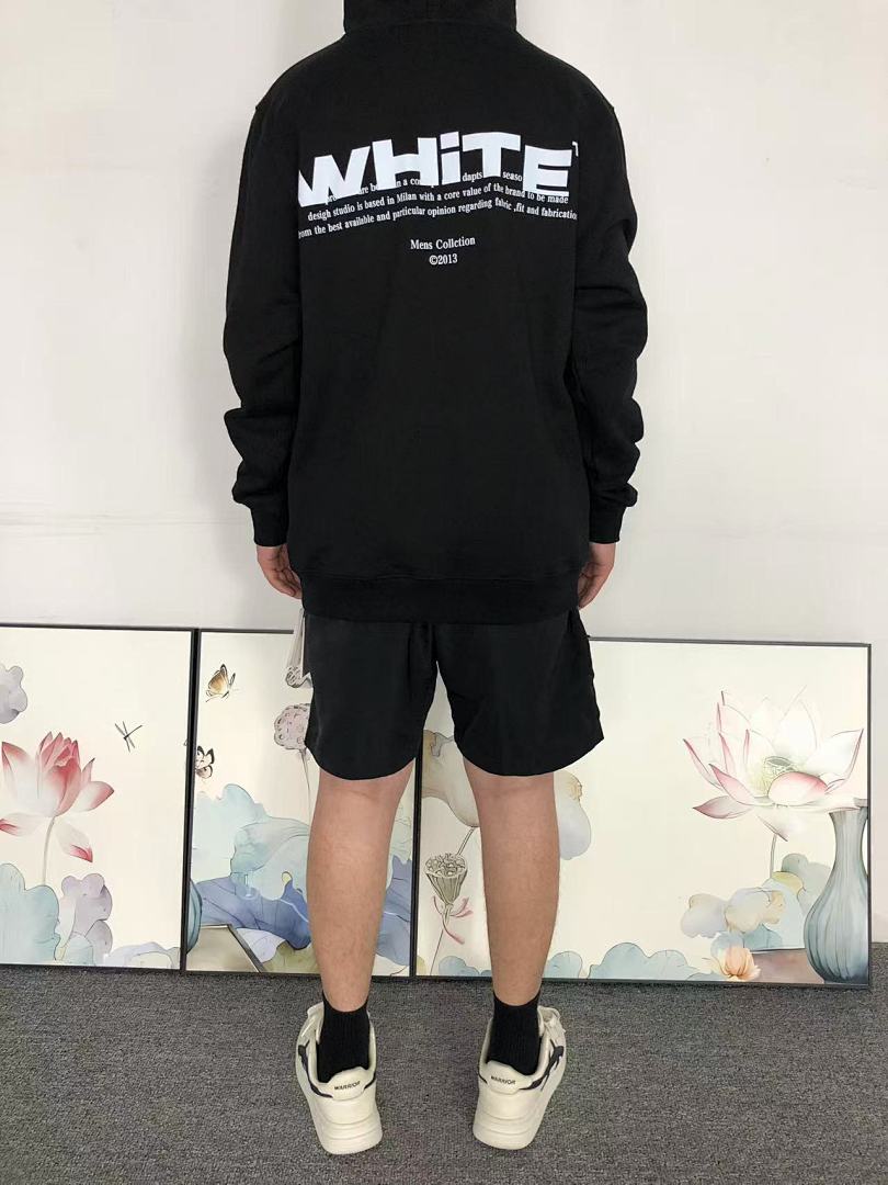 Off-White 175 OFF-WHITE HOODIE 59012719 (Im 170Cm 60Kg I Wear Size L In The Phot) - Image 4